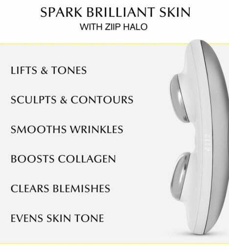 ZIIP Halo Facial Toning Device features