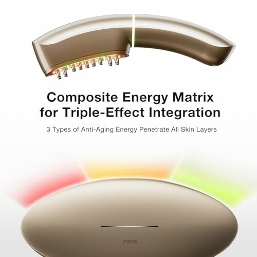 Anti-aging device with composite energy matrix and triple-effect integration.
