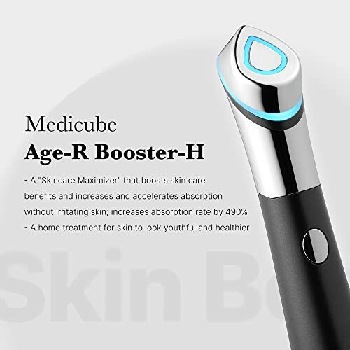 Medicube Age-R Booster-H skincare device with description